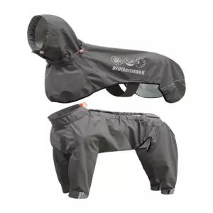 대형견우비 중형견 올인원 배가리개 바람막이 반려견 애견 방수 수제 후드