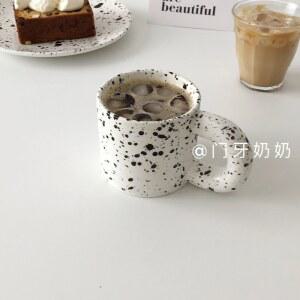 법랑 머그컵 카페 법랑컵 러브 선물 요거트 모던 점박이 뉴욕 북유럽 플레이트 도자기머그컵