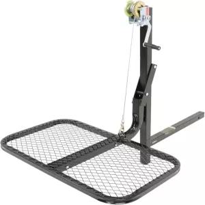 바이킹 솔루션 스위프트 내구성이 뛰어난 경량 접이식 휴대용 빅 게임 히치 마운트 팅 시스템 사용이