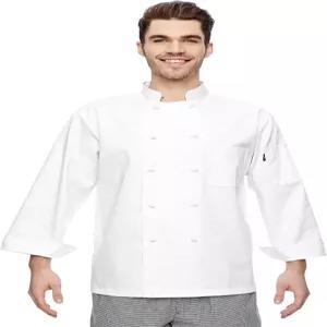 디키스 남성용 프란체스코 클래식 셰프 코트