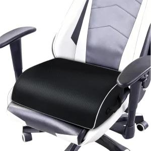 히메이크 두꺼운 의자 쿠션 꼬리뼈 를 위한 사무용 부스터 시트 미끄럼 방지 메모리 폼 휴대용 손잡이 포함