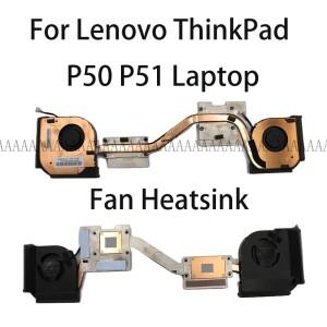 AA + Lenovo ThinkPad P50 P51 노트북 팬 방열판 CPU 쿨러 냉각 WT1 FRU:00NY520 00NY521 00UR800