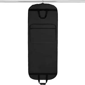 달릭스 60인치 접이식 의류 가방 정장 커버 드레스 앞주머니