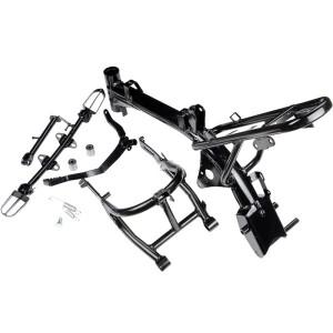 바이크 오토바이 액세서리 풋 페그 킥스탠드 스윙 암 프레임 어셈블리, 혼다 CRF50 XR50 피트 더트 바이크,