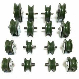 슬라이딩 고정 로드 트랙 파이프랙 원형관 풀리 튜브 미닫이문 원형파이프 U자형