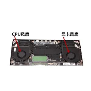 기가바이트 AORUS 15 (2023) X5LB X5LBMF-GPU, 9KF 9MF 9SF, BKF BMF BSF용 노트북 CPU GPU 팬 (4핀 DC12V)