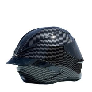 레이싱 모토크로스 DOT 승인 바이크 오토바이 헬멧 풀 페이스 안전 Casco Casque  블랙 탄소 섬유