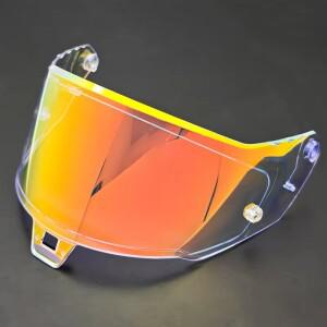 알파인스타즈 수퍼테크 R10 바이크 오토바이 헬멧 바이저 고글용 실버 레드 도금 교체 렌즈