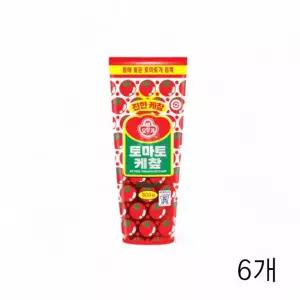 오뚜기 케찹 800g X 6개 토마토케첩 케 식자재 식당용케찹 토마토케 업소용케찹