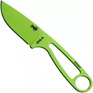 성형 폴리머 시스 및 클립 플레이트가 있는 ESEE 이줄라 고정 칼날 나이프