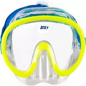 마레스 주니어 젤리 마스크 - 스쿠버 다이빙 프리다이빙 스노클링을 위한 싱글 렌즈 클리어 비전 조절