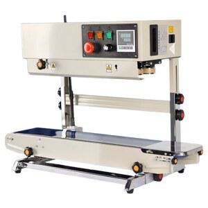 수직형 밴드실러 필름 압착 형 실러 수 수축 포장 접착기 기계 실링기 간식