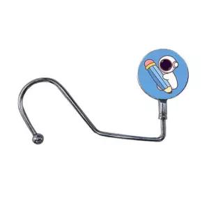 논슬립 휴대용 가방걸이 글쓰는우주인