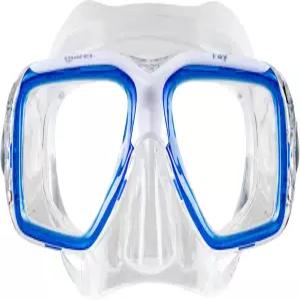 마레스 레이 스쿠버 다이빙 및 스노클링 마스크 - 와이드 시야 인체공학적 이중 렌즈 실리콘 스커트 수중