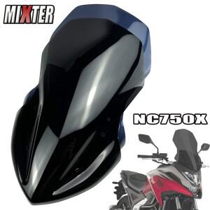 혼다 NC750X NC 100X750 용 바이크 오토바이 앞 유리 디플렉터 윈드 실드 바이저 mm 높은 투어링 스포츠 20