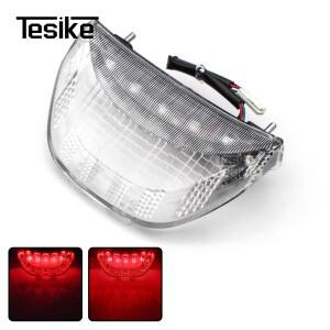 혼다 CBR600RR CBR 600 RR F5 2003-2006 용 바이크 오토바이 LED 후면 테일 라이트 브레이크 기능