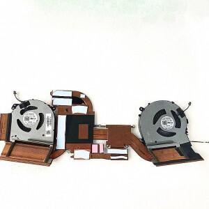 Hp Air 15-DH TPN-C143 노트북 CPU GPU 냉각 팬 방열판 쿨러용