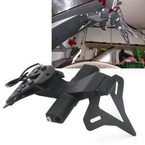 Aprilia Tuono V4 1100 라이센스 플레이트 홀더 후면 숏 꼬리 깔끔한 Tailstock 프레임 브래킷 바이크 오토