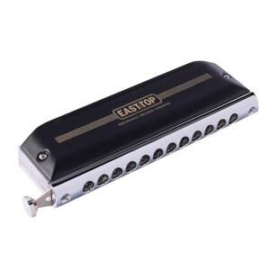 크로매틱 12홀 하모니카 보관백 가방 입문용 반음계 선행자