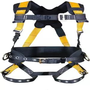 가디언 세라프 건설 스타일 하네스 허리 패드 PT 가슴 TB 다리 3D등쪽 측면 OSHA 및 ANSI 준수