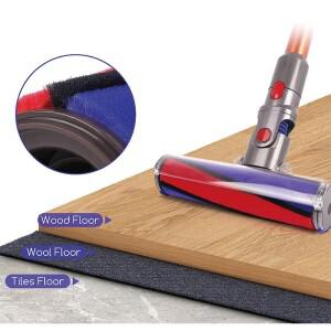 다이슨 호환 V7 V8 V10 V11 V15 핸드헬드 진공 청소기 전동 바닥 브러시 헤드 교체 가능 액세서리 예비 부