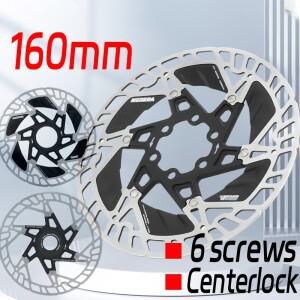 160mm 센터록 브레이크 디스크 플로팅 로터 방열 냉각 SHIMANO SRAM 용 초경량