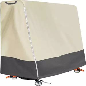 Aaspark 실내/외 프리미엄 탁구 테이블 커버 방수 방진 선크림 헤비 듀티 접이식 테니스