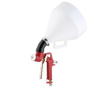 본타일건 후키 도장 시멘트 화이트 시멘트분사 뿜칠 페인팅 탄성코트건 옐로우 도색