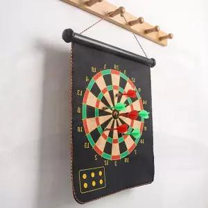 자석 다트 보드게임 마그네틱 벽걸이 특대형 사각천 다트