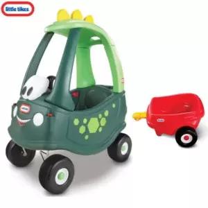 (+트레일러)(조립서비스) 리틀타익스 코지쿠페 다이노 지붕차/유아/실내/자동차/붕붕카/스윙카/타는/장난감
