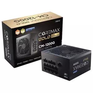 ABKO 코어맥스 CM-1200G ETA GOLD ATX3.1 블랙 1200W