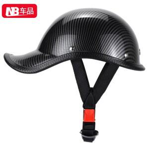 하프헬멧 카본 반모 바이크 유광 스냅백 스쿠터 오토바이
