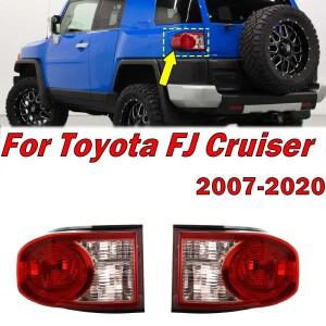 Toyota FJ Cruiser 2007-2020 자동차 액세서리 후면 테일 라이트 브레이크 턴 시그널 램프 전구가없는 미등