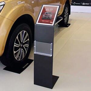 자동차 홍보 스탠드 안내판 매장 자동차매장 배너 간판