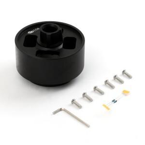 테슬라 모델 3 Y 스티어링 휠 숏 허브 어댑터 알루미늄 합금 휠베이스 보스 자동차 수정 레이싱