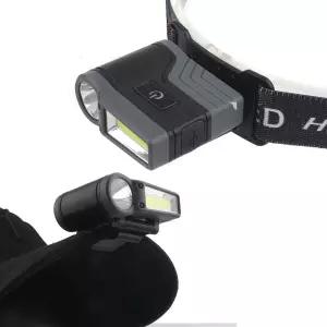 캠핑 써치라이트 순찰 모자라이트 탐사 동굴 충전 LED 센서 모자