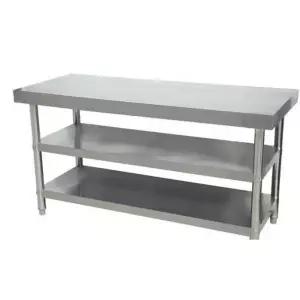 스텐 304 업소용 조리대 작업대 스테인레스 180x80x80 2단