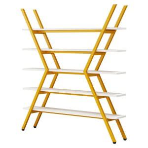 책꽂이 책장 수납 금장 소파 착지 철공예 강목 간편한 콤비 다층간편 선반장 스탠딩