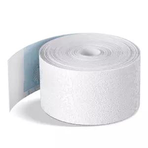 인콘니 셀프 접착 균열 테이프 1.5인치 x 32인치 텍스처 롤 - 벽용 페인트 건식 벽 수리용 규조류 진흙