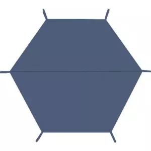 자충매트 텐트용품 육각 텐트매트 캠핑용 바닥 쉘터 대형