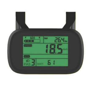Nulkomma King-Meter E5227 LCD 디스플레이 미터 36V 전기 자전거 변환 키트 속도계 제어 패널
