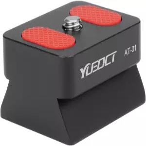 YUEOCT 비디오 카메라 DSLR 금속 어댑터 마운트 광학 망원경 파인더 스코프 도브테일 베이스 신발 브래킷