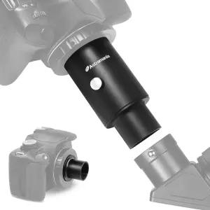 천문학 망원경용 프라임 포커스 또는 피스 프로젝션 천체 사진 확장 실린더용 1.25인치 고정 카메라 어댑터