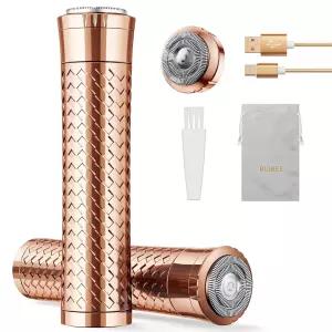 여성용 블리비 페이셜 제모 충전식 장치 입술 팔 얼굴 복숭아 퍼즈용 무통 페이스 전기 면도기/면도기골드