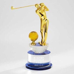 골프 트로피 홀인원 우승기념 싱글 버디 홀인원패 피규어 홀인원기념패 GL657 싱글패