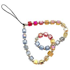 모토피툴 구슬 카메라 손목 열쇠고리 전화 스트랩 가방 귀여운 랜야드 체인 디지털