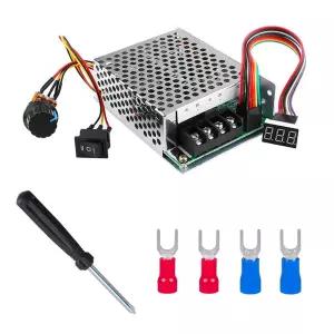 PWM DC1055V 12V 24V 36V 48V 60A 모터 속도 조절기 가역 스위치 세트 DC 브러시 도구 액세서리 공급품