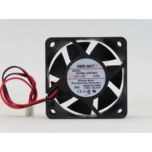 NMB-MAT 서버 냉각 선풍기, DC 12V, 0.40A, 60x60x25mm, 2 선, 2410ML-04W-B60 B00