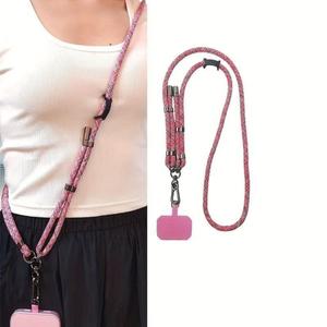 핸드폰 소매치기 방지 핑거 여행 유럽 팔걸이 목걸이 휴대폰 스트랩 폰 도난 필수품 고리줄