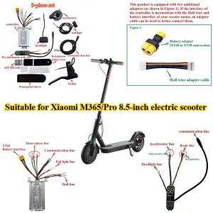 KCQ 36V350W15A는 샤오미 M365/Pro 전동 스쿠터 컨트롤러 디스플레이 계기판 범용 모터 제어 장치에 .